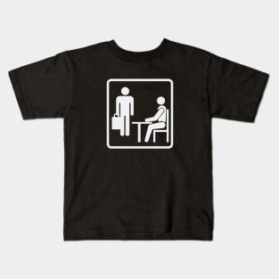 Office Work Sign Kids T-Shirt